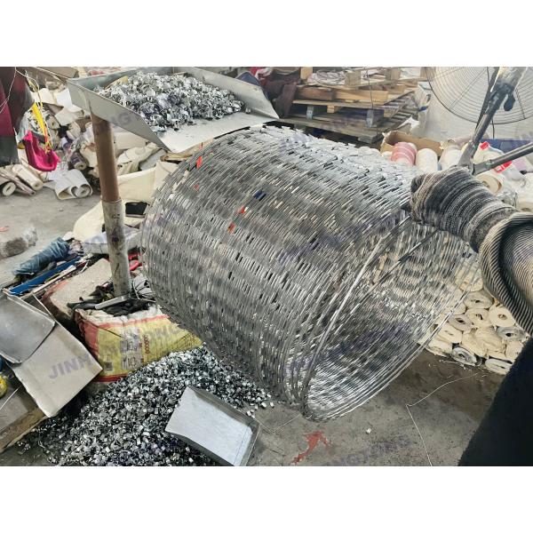 Customizable Barb Length Speed Razor Barbed Wire Galvanized Double-Twisted Barb Wire Machine for Effective Protection