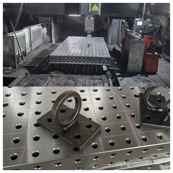 HT300 Cast Iron 3D Welding Table D16 16mm 50mm Grid