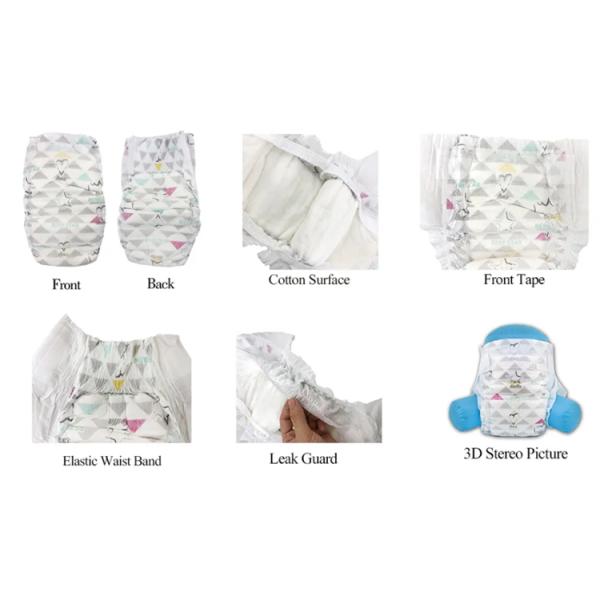 XXL B-классные подгузники недорогие подгузники для африканского рынка