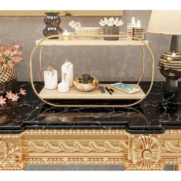 Bathroom Shelf Wooden Vanity Tray Countertop Organizer for Makeup Perfume Storage