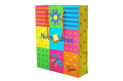 Colored gift peper bag 01