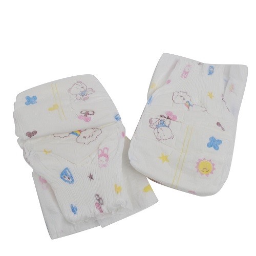 USA Fluff Pulp Infant Baby Diapers 360 Degree Elastic Stretchable Waistband