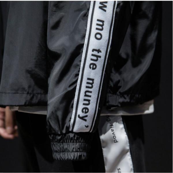 wholesale school jacket loose retro made embroidered mens sports uniform