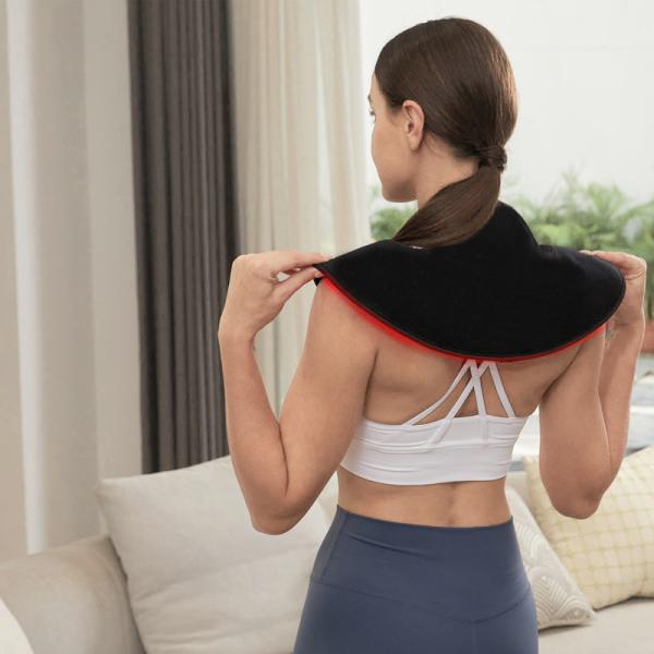 660nm 850nm Neck Pain Rehab Device Wearable Light Therapy Wrap Back Muscle Pain Relief