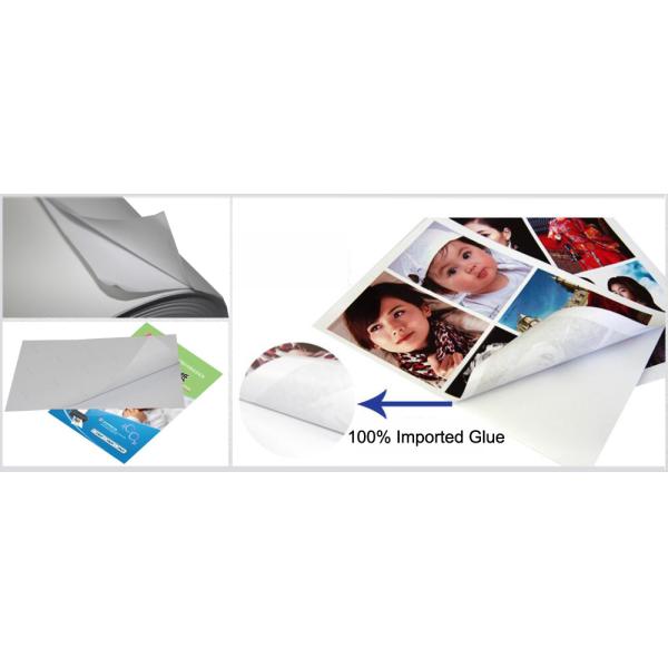 O meio de superfície do Inkjet do resíduo metálico fornece o micro - papel autoadesivo poroso 190gsm da foto de RC