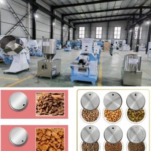 chaîne de production de flottement d'alimentation de poissons de chien de chat d