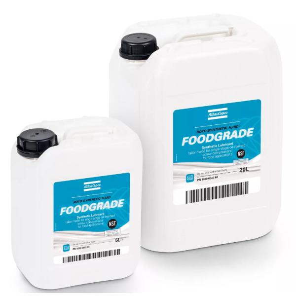 Смазочное средство пищевого назначения для рото синтетического масла с впрыском вращающегося атласского винтового воздушного компрессора