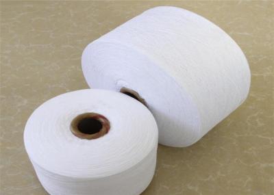 Fio de algodão puro natural branco macio saudável 10S para toalhas de cara macias da grade