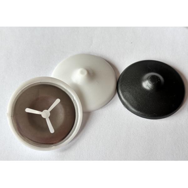 40mm Dia Plastic Insulation Dome Cap Washers With Speed Clips