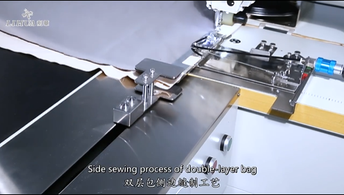 5500*1500*750mm Curtain Edging Machine with Lihua Edge Clamping Lining Die Technology