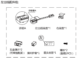 A2Q06 Lumière en bande diagonale recouverte PC en alliage d'aluminium SMD2219 Perles 5W/7.5W DC12V/24V pour la coupe en longueur