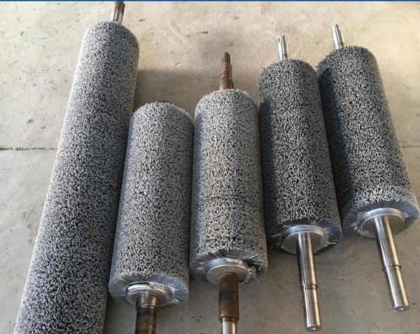 Large Supply Of Various Industrial Brushes Abrasive Wire Brush Roller Polishing Brush Roller