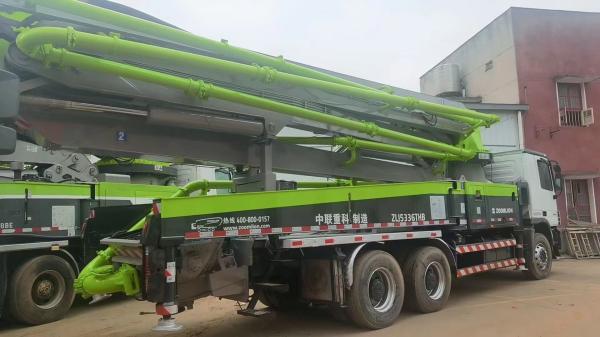 2012 Refurbished Zoomlion Concrete Pump Truck 47m Second Hand Concrete Trucks