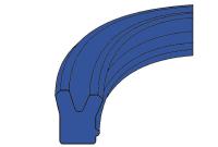 Piston Rod Seal de cylindre hydraulique d'U-joint de HALLITE H605