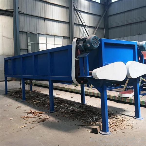 95% Groove 8m*1.4m*1.6m Wood Debarking Machine