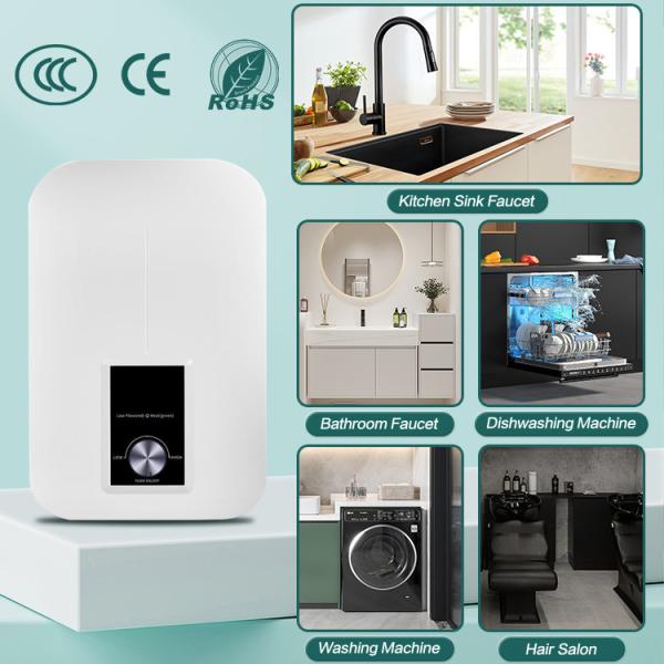 Home Tankless Instant Water Heater IP25 Waterproof Wall Mounted Water Heater