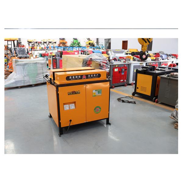 Cleaning Process Steel Bar Roller Conveyor Shot Blasting Machine with Electric Fuel