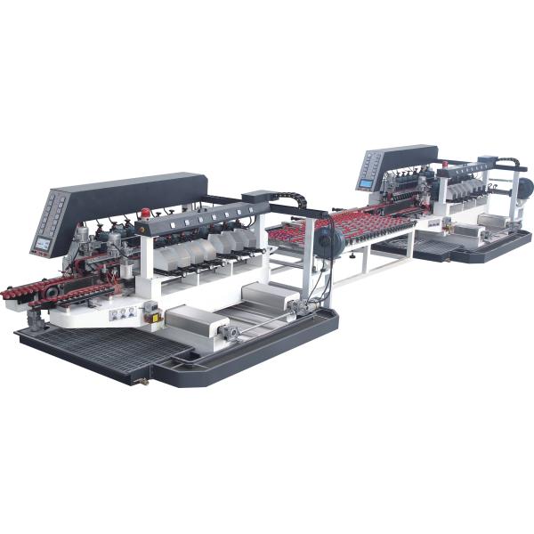 Glass Straight Line Double Edge Grinding Machine For Pencil Edge