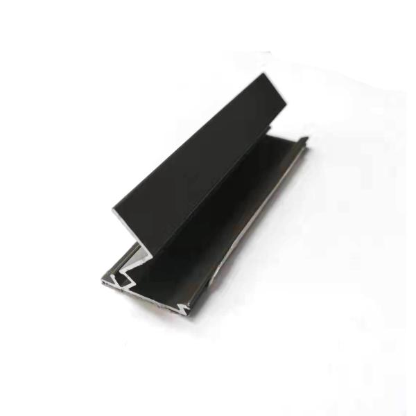 T5 Aluminum Window Profiles Casement Bead Brown Powder Surface