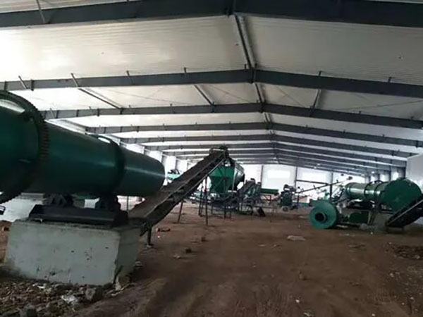 Organic Fertilizer Production Line Compost Making Machine for 1-20 Thousand Tons Per Year with Below 10% Moisture Using Chicken Manure