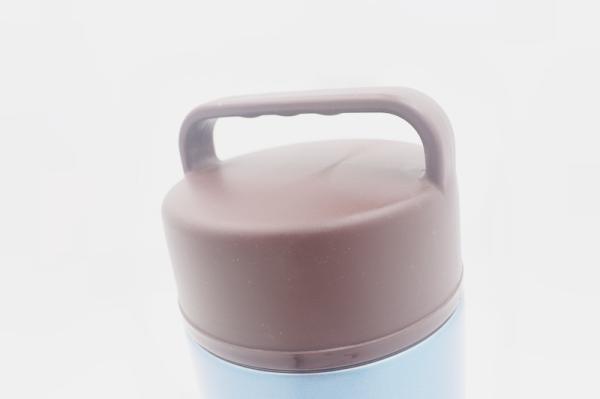 1.8L Food grade stainless steel container flask round shape food warmer lunch box with plastic lid
