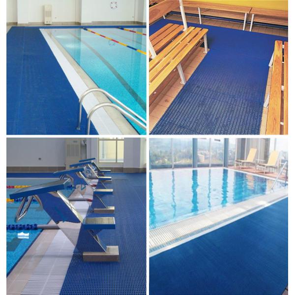 Рабочее место полового коврика PVC Duckboard сверхмощное отсутствие дренажа усталости выскальзывания анти-