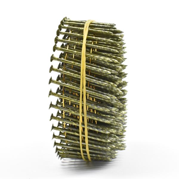 0.99*2 1/2'' Smooth Shank Galvanized Coil Nails  For Building Material