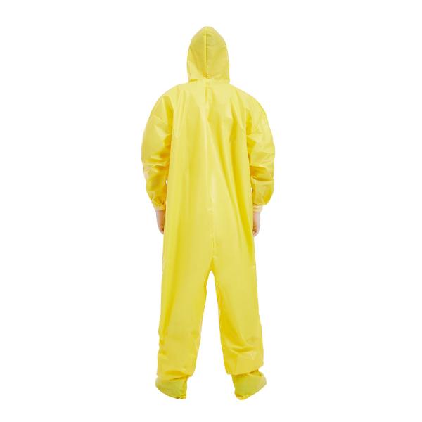 Medical Disposable Protective Coverall Safety Work Wear 75GSM