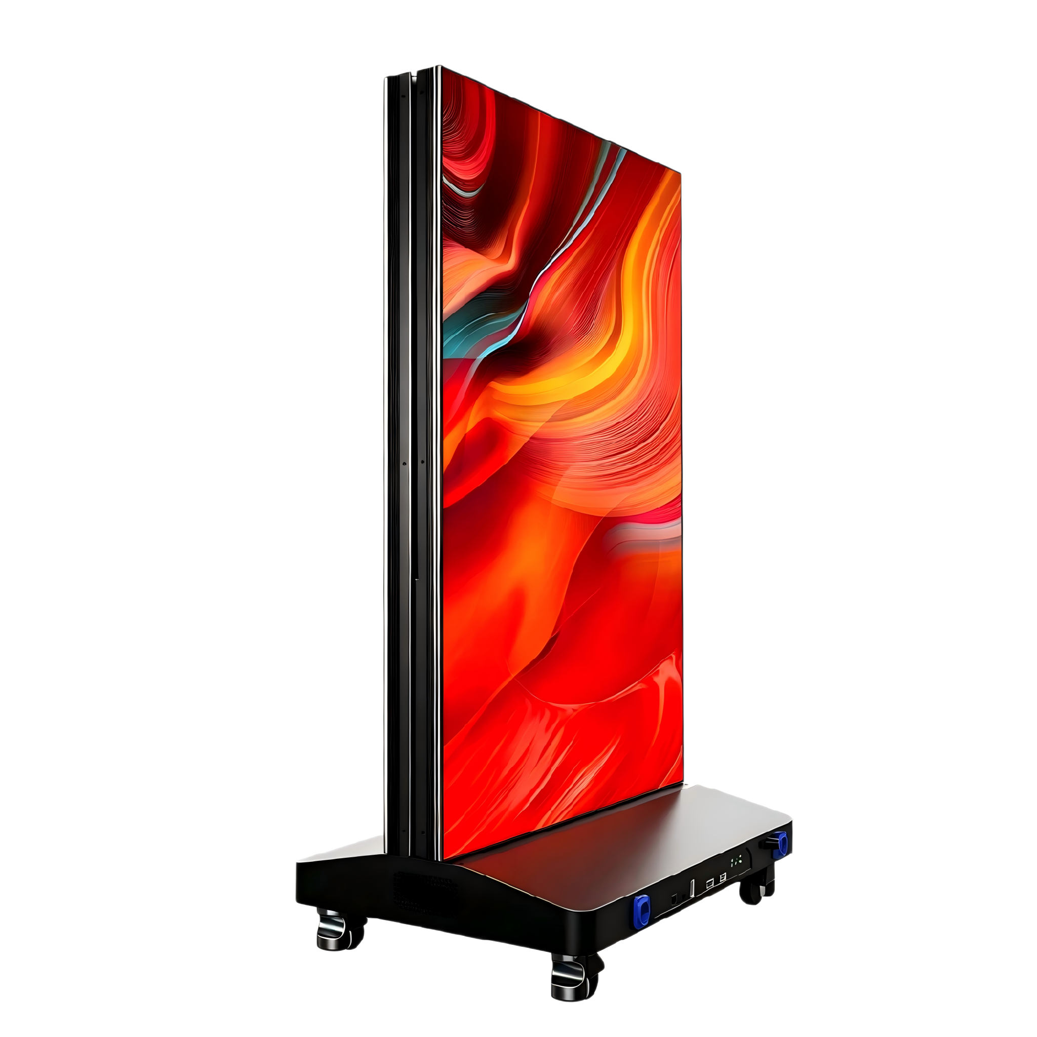 Tile Grade GOB LED Poster Display Foldable SMD 3 In 1 Pixel