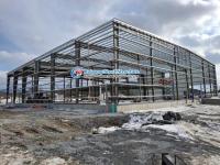 Hot Dip Galvanized Prefab Steel Structure Metal Warehouse Building Industrial