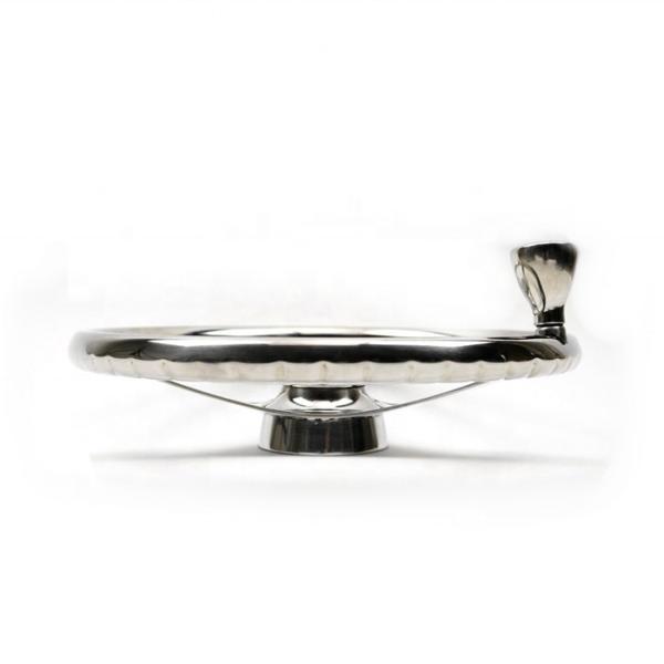 SGS 200KG 316 Stainless Steel Marine Boat Steering Wheels Plastic Polish