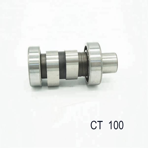 Bajaj Ct 100 Peças do motor Camshaft de aço prateado preto ISO9001 Listado