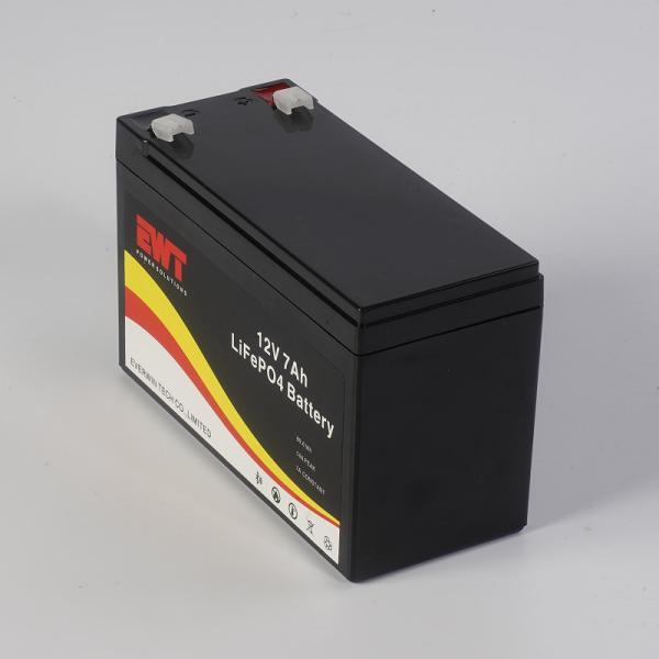 Armazenamento de energia Bateria de lítio Lifepo4 12V 7AH
