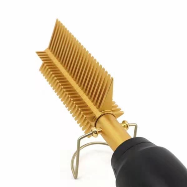 Do Straightener quente do cabelo do agregado familiar o endireitamento elétrico cerâmico do cabelo penteia a ondulação passa aquecido escova