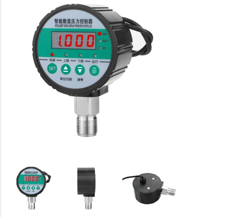 Single Group Relay Intelligent Digital Pressure Gauge for Professional Gas Measurement