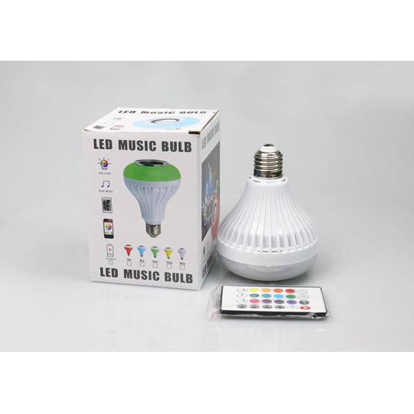 Smart Music LED Bulb Speaker with Music Function and 80 Ra Color Rendering Index