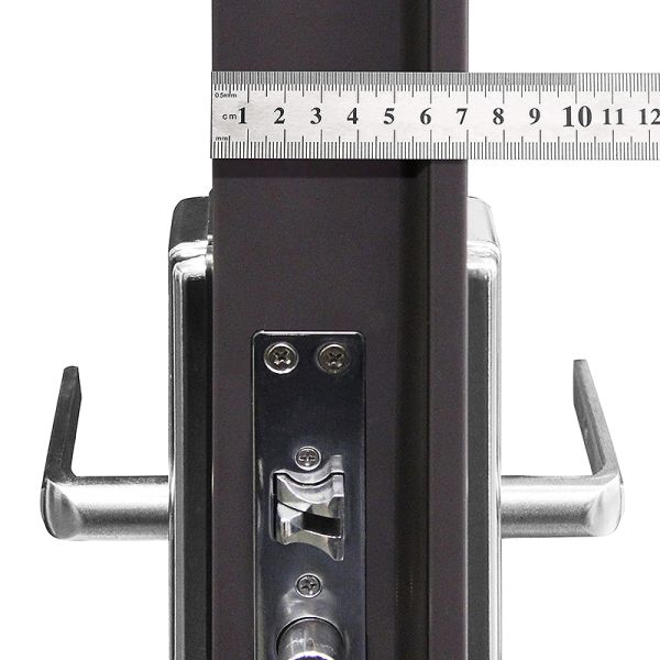 AntiTheft Steel Entry Door Modern Design for Exterior Entries