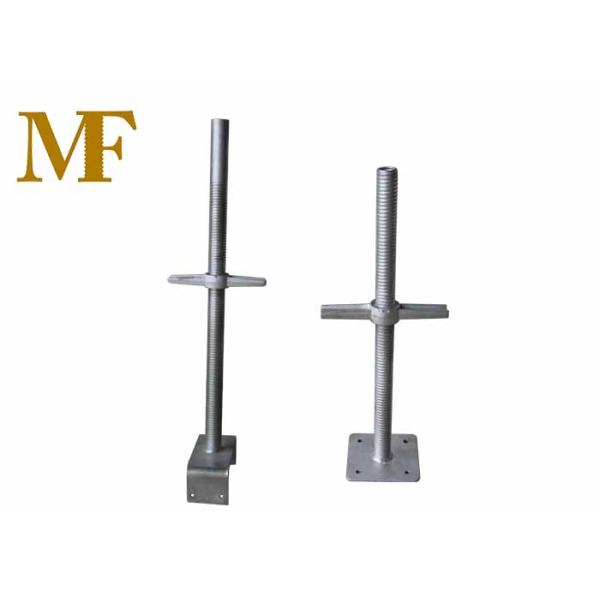 Tornillo ajustable Jack del andamio de la torre del cinc 25um BS1139 En74
