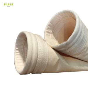 Industrial Felt Filter Bags polyester Nomex Filter Sleeves 130X2450mm