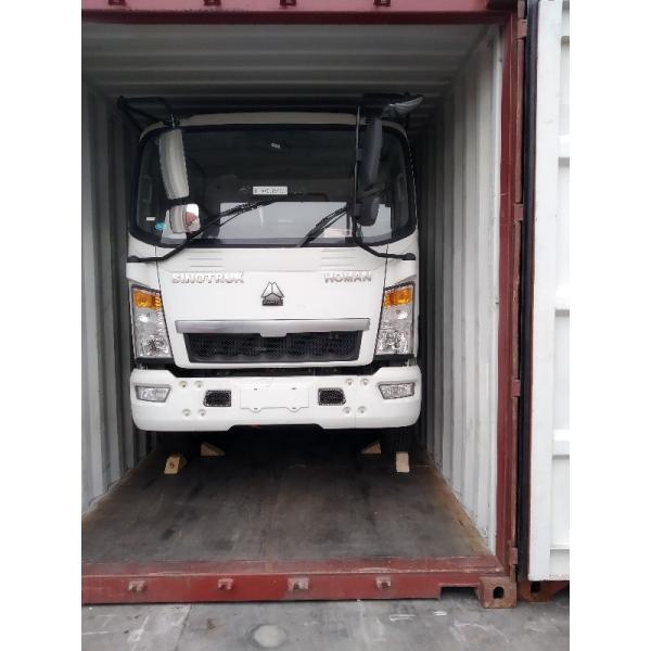 4X2 Carga ligera / camión de descarga para África LHD / RHD Estilo de conducción Certificación de neumáticos ECE