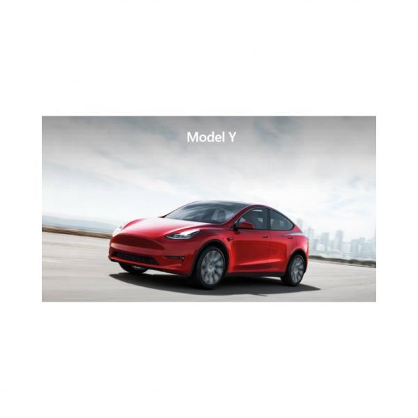Tesla Modelo Y Interior Painel de porta traseira de puxa de cobertura de corte 1536684-75-A Kit de interiores