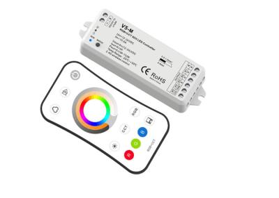 Controlador do RF da tira do diodo emissor de luz RGB do tela táctil de 5 canais, controlador de WIFI das luzes de tira do diodo emissor de luz