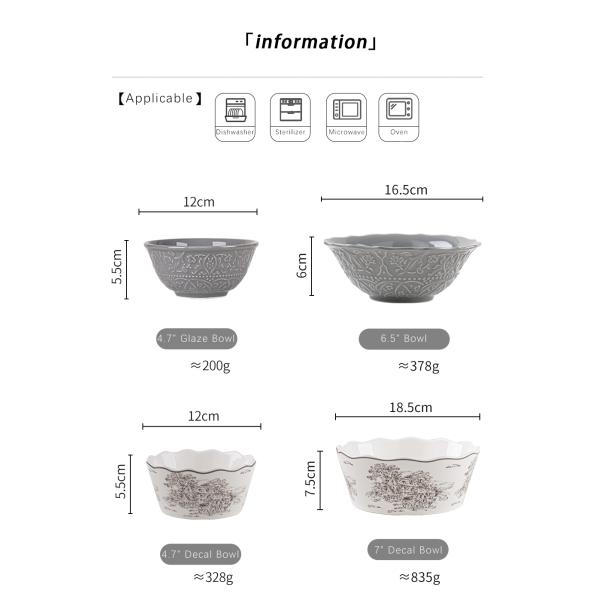 Бизнес подарки Ретро керамическая тарелка набор французская столовая тарелка рельефная посуда набор