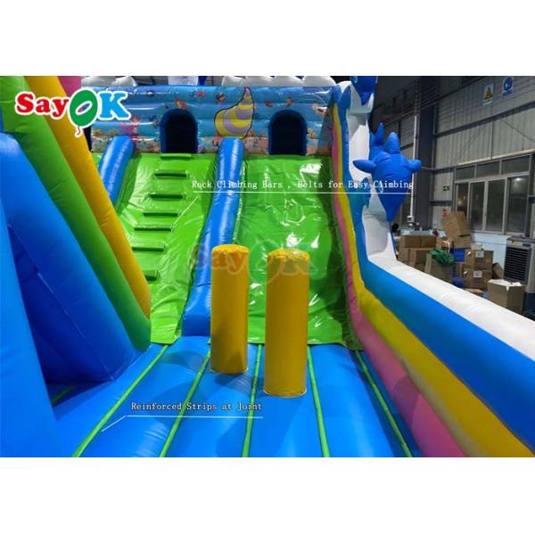 Надувный слайд коммерческий взрыв вверх прыгающий комбо скачок дом надувный слайд