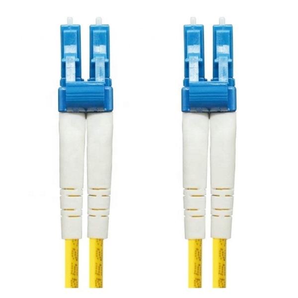 Cordão de ligação de fibra óptica de transmissão de dados de velocidade para dispositivos de fiação Simplex LC FC ODF