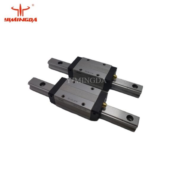15MM Extended Steel Alloy Bearing Block & Rail Assembly 1011858000 for Atria Cutter Spare Parts