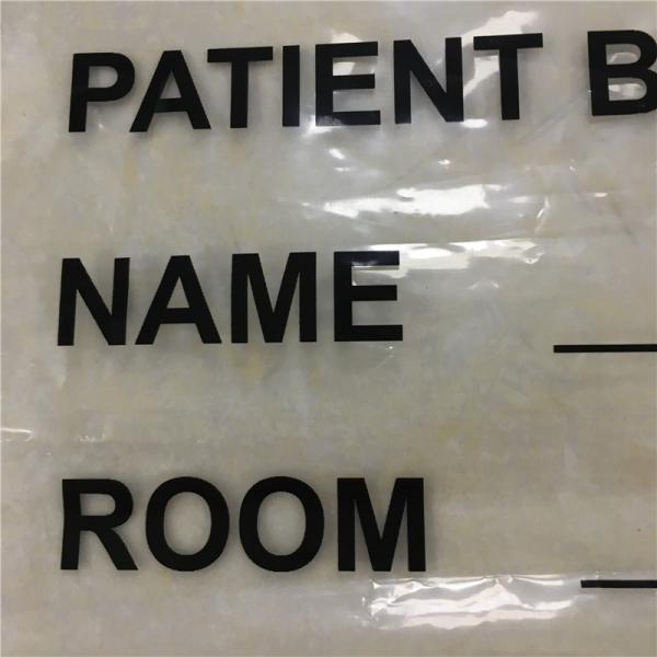 Biodegradable Drawstring Patient Belongings Bag,Manufacturer of Patient Belonging Bag with Rigid Handle OEM Available