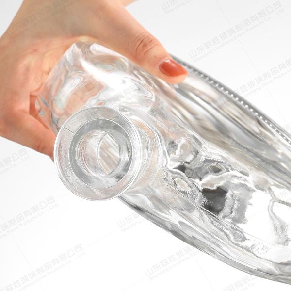 Hot Stamping Glass Wine Bottles Base Material And Surface Handling For Wine
