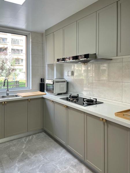 Kitchen Cabinet Custom MDF Supplier Modular Modern Wooden Furniture
