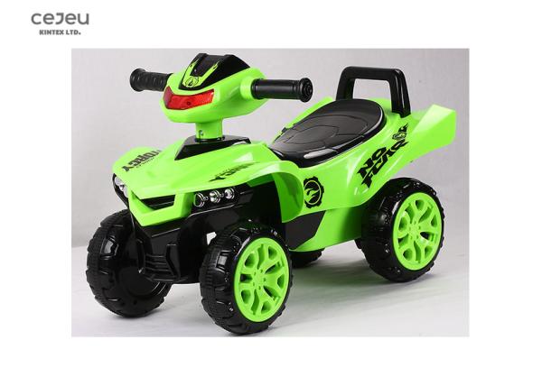 Certificate 20 Months Foot To Floor ATV With Music Light Anti Reverse Brake